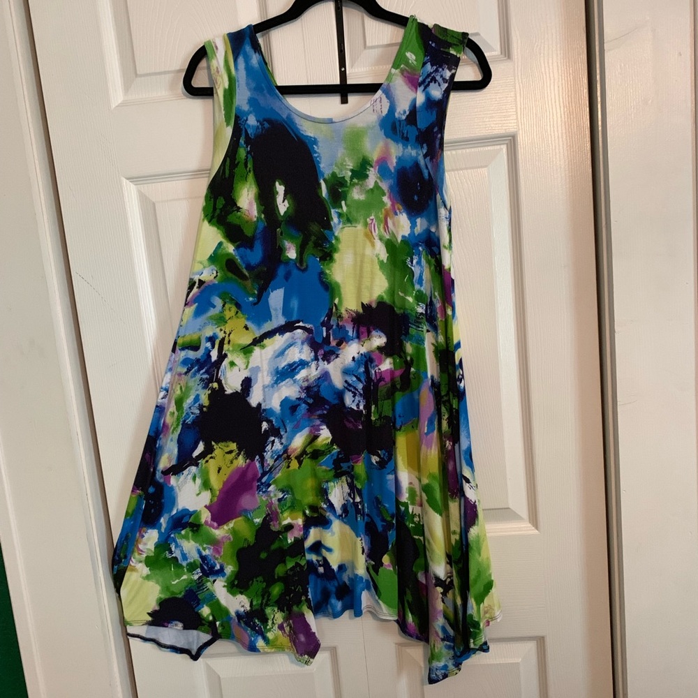 Beautiful Multicolored Premise Dress